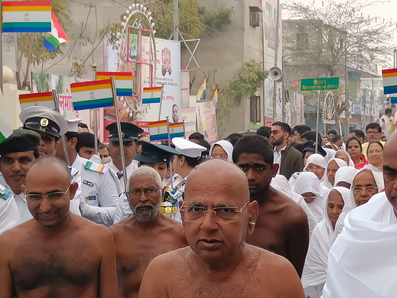 kishangarh marbal nagari panchakalyank aacharya vardhaman sagar ghat yatra 