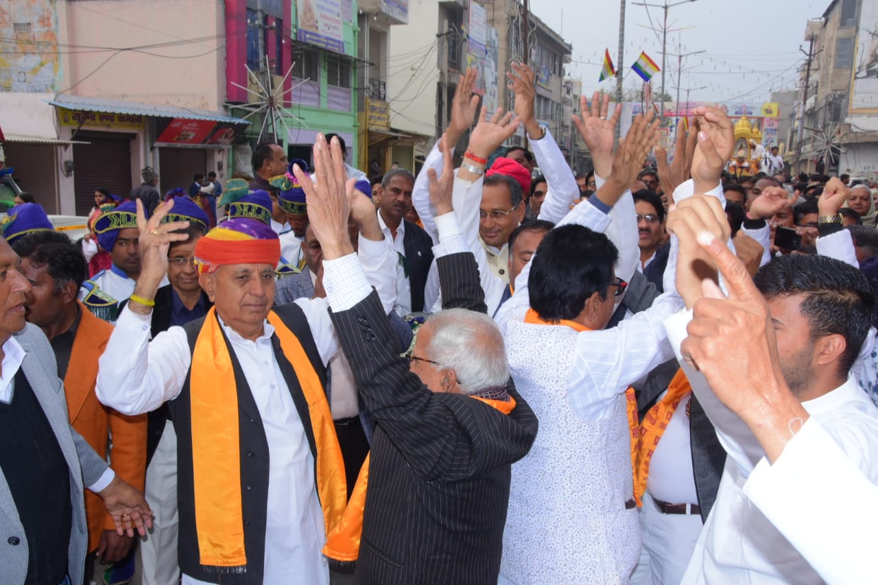 kishangarh marbal nagari panchakalyank aacharya vardhaman sagar ghat yatra 